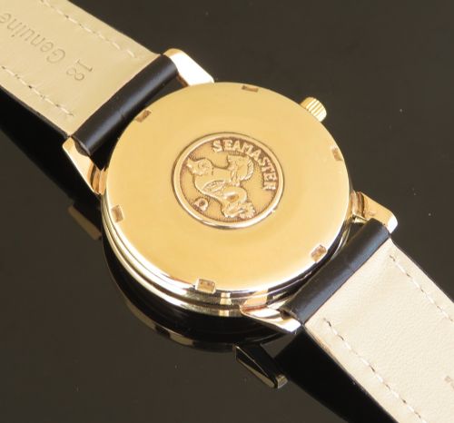 fig 3. SUPERB SOLID 9CT GOLD OMEGA SEAMASTER AUTOMATIC CALIBRE MENS VINTAGE WATCH C1965