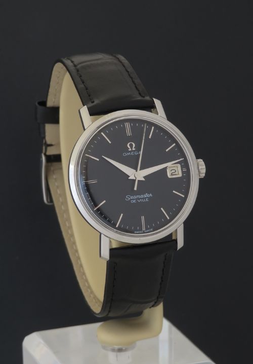 fig 3. OMEGA SEAMASTER DE VILLE CALENDAR AUTOMATIC MENS VINTAGE WATCH C1963