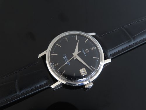 fig 5. OMEGA SEAMASTER DE VILLE CALENDAR AUTOMATIC MENS VINTAGE WATCH C1963