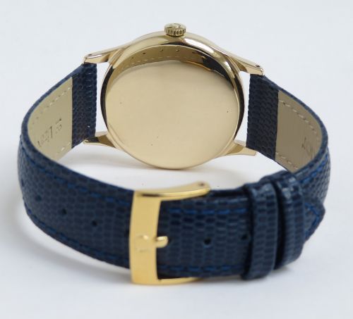 fig 5. CLASSIC SOLID 9CT GOLD OMEGA CALIBRE 266 MENS VINTAGE WATCH C1955