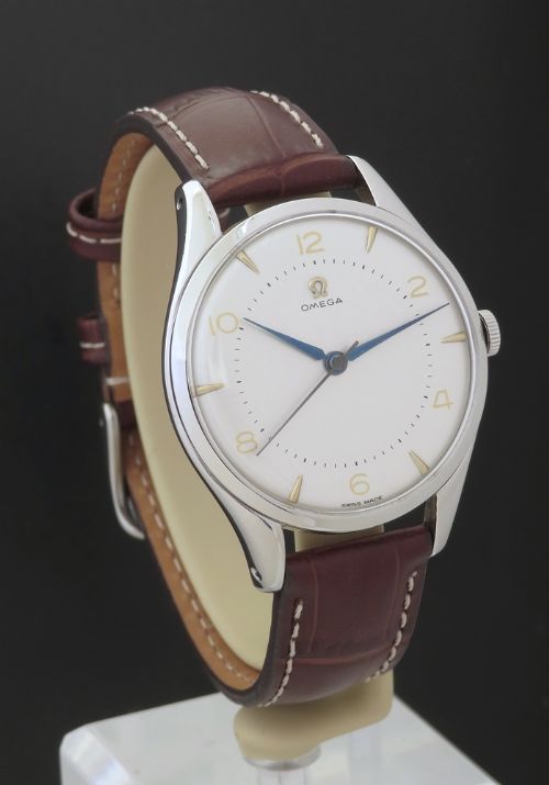 fig 1. OMEGA CALIBRE 283 OVERSIZE JUMBO MENS VINTAGE WATCH C1949
