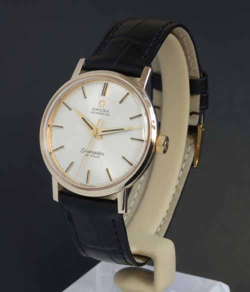 Original Solid 9ct Gold Omega Seamaster De Ville Automatic Mens Vintage Watch C1968