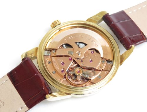 fig 1. INCREDIBLE SOLID 18CT 18K OMEGA SEAMASTER CALIBRE 552 MENS VINTAGE WATCH C1960