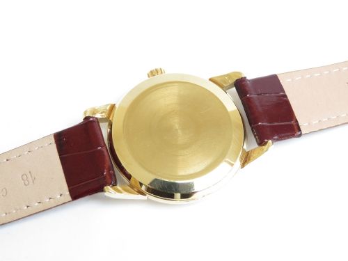 fig 4. INCREDIBLE SOLID 18CT 18K OMEGA SEAMASTER CALIBRE 552 MENS VINTAGE WATCH C1960