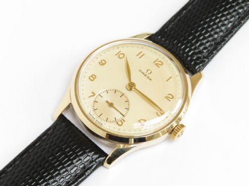 Incredible Original Solid 9ct Omega 30t2 Mens Vintage Watch C1947