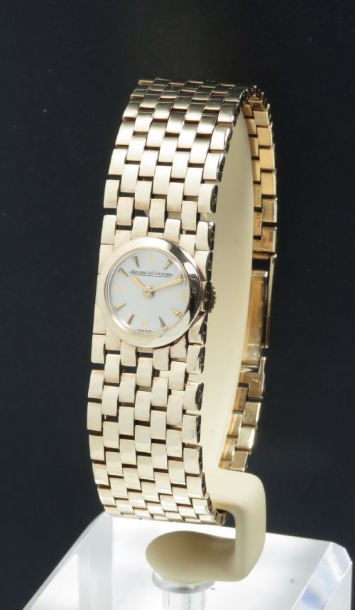 Wonderful Heavy Solid 9ct Gold Jaeger-lecoultre Ladies Cocktail Watch C1956
