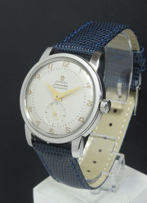 fig 1. OMEGA SEAMASTER BUMPER AUTOMATIC OVERSIZE MENS VINTAGE WATCH C1951