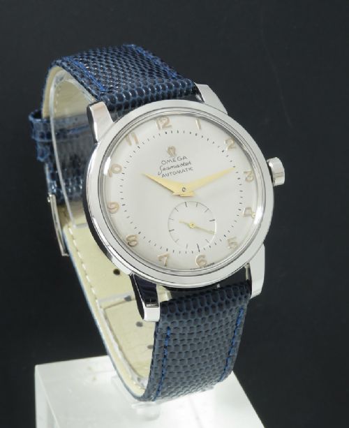 fig 3. OMEGA SEAMASTER BUMPER AUTOMATIC OVERSIZE MENS VINTAGE WATCH C1951