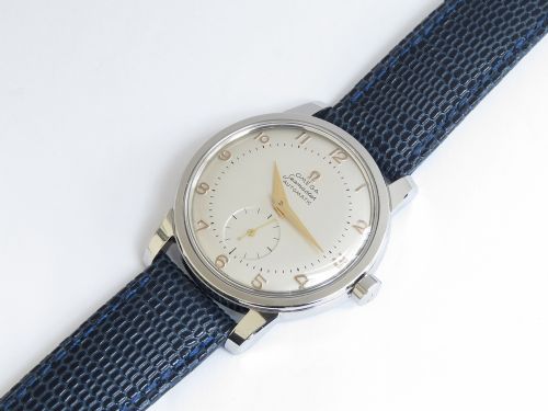 fig 5. OMEGA SEAMASTER BUMPER AUTOMATIC OVERSIZE MENS VINTAGE WATCH C1951