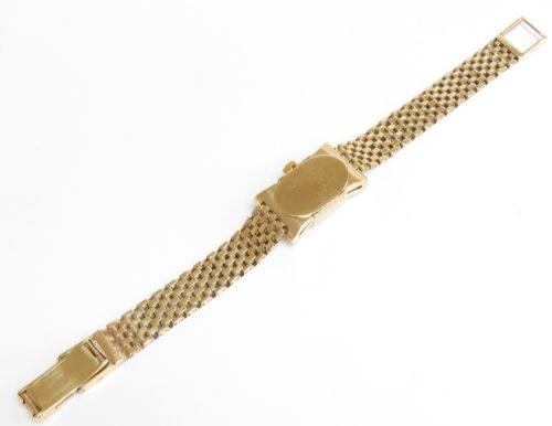 fig 3. STUNNING SOLID 9CT GOLD AND DIAMONDS ROLEX TUDOR LADIES COCKTAIL WATCH C1951