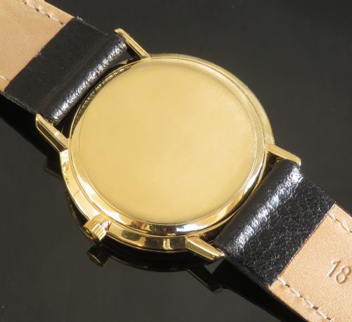 fig 3. SOLID 18CT 18K GOLD OMEGA DE VILLE DELUXE AUTOMATIC MENS VINTAGE WATCH C1965