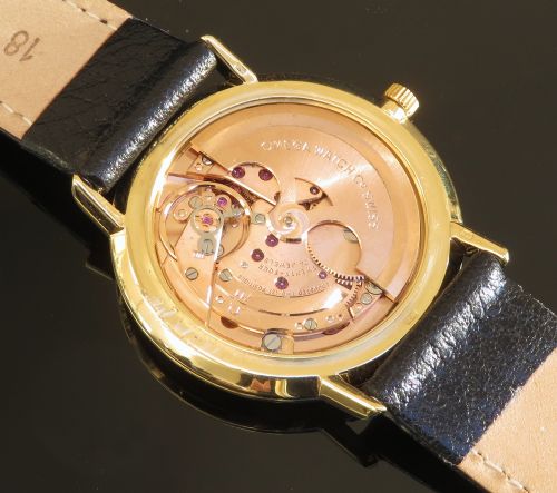 fig 4. SOLID 18CT 18K GOLD OMEGA DE VILLE DELUXE AUTOMATIC MENS VINTAGE WATCH C1965