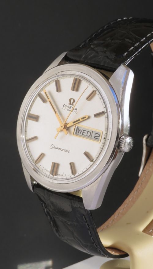 fig 1. ORIGINAL OMEGA SEAMASTER AUTOMATIC DAYDATE MENS VINTAGE WATCH C1968