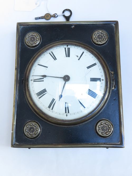Rare Georgian Chain Fusee Sedan Clock by Harris Cornhill 1820