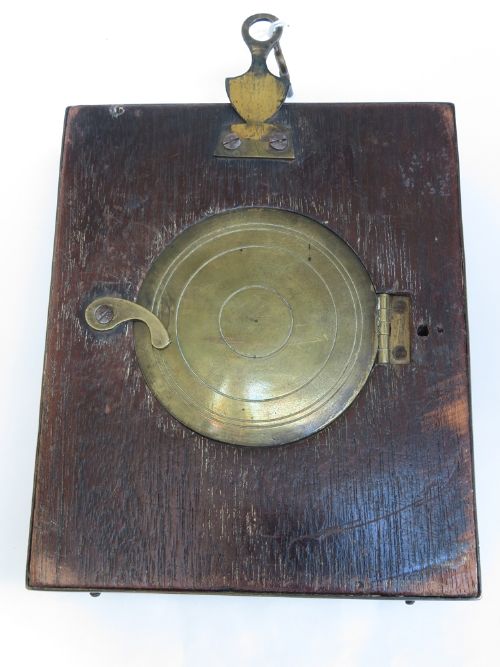 fig 1. Rare Georgian Chain Fusee Sedan Clock By Harris Cornhill 1820