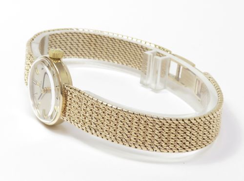 fig 3. WONDERFUL SOLID 9CT GOLD OMEGA LADIES COCKTAIL WATCH C1966
