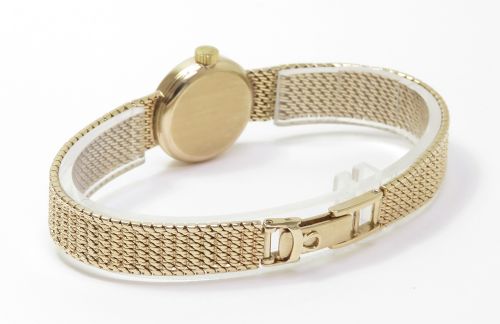 fig 4. WONDERFUL SOLID 9CT GOLD OMEGA LADIES COCKTAIL WATCH C1966