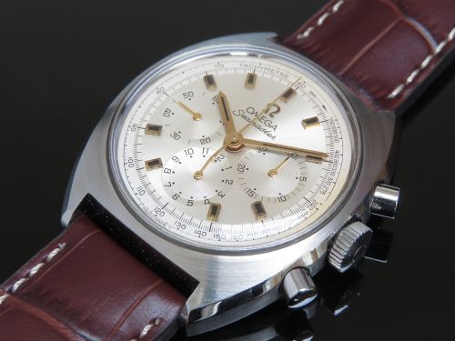 fig 3. INCREDIBLE OMEGA SEAMASTER CHRONOGRAPH CALIBRE 321 MENS VINTAGE WATCH WITH BOTH INEER AND OUTER BOXES C1966
