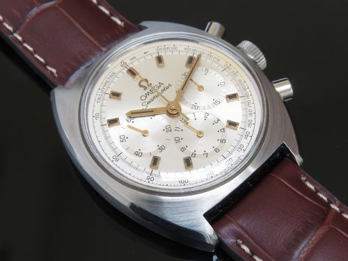 fig 4. INCREDIBLE OMEGA SEAMASTER CHRONOGRAPH CALIBRE 321 MENS VINTAGE WATCH WITH BOTH INEER AND OUTER BOXES C1966