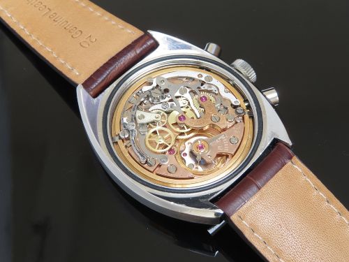 fig 5. INCREDIBLE OMEGA SEAMASTER CHRONOGRAPH CALIBRE 321 MENS VINTAGE WATCH WITH BOTH INEER AND OUTER BOXES C1966
