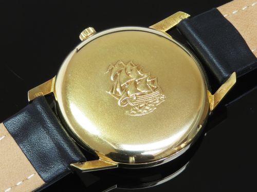 fig 6. RARE SOLID 18CT 18K LONGINES FLAGSHIP AUTOMATIC CALIBRE 340 MENS VINTAGE WATCH C1960