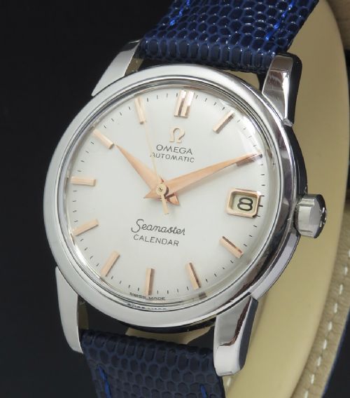 fig 1. Omega Seamaster Calendar Automatic Calibre 503 Mens Vintage Watch c1959