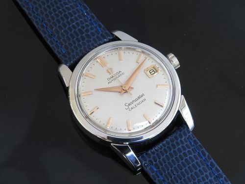 fig 5. Omega Seamaster Calendar Automatic Calibre 503 Mens Vintage Watch c1959