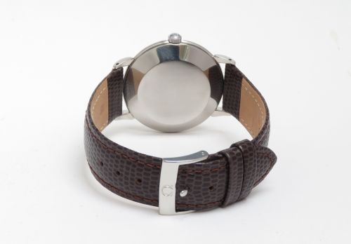 fig 4. OMEGA TWO TONE DIAL BUMPER AUTOMATIC MENS VINTAGE WATCH C1951