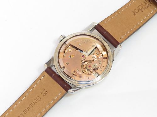 fig 4. Rare Omega Seamaster Mark 1 Bumper Calendar Automatic Vintage Watch c1954
