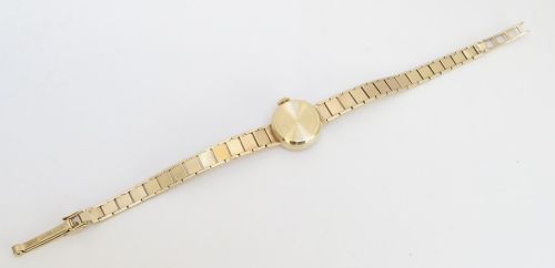 fig 5. Beautiful Solid 9ct Gold Rolex Precision Ladies Cocktail Watch c1965