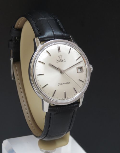 fig 4. Mint Original Omega Seamaster Automatic Calendar Mens Vintage Watch c1965