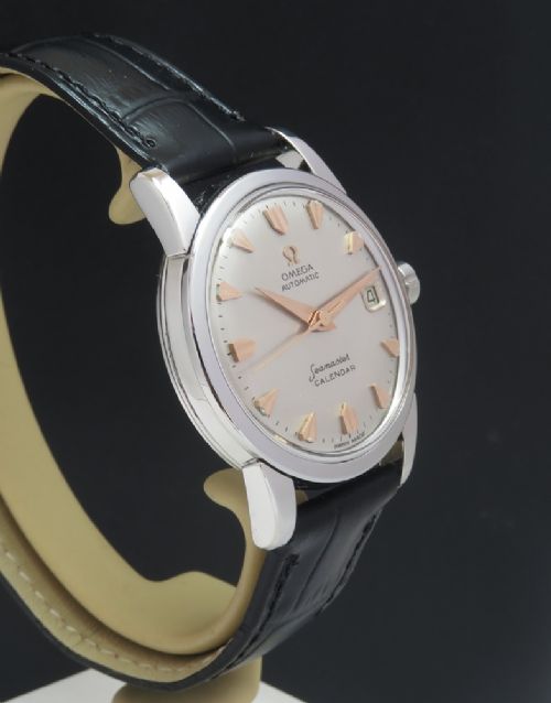 fig 4. Omega Seamaster Calendar Calibre 503 Mens Vintage Watch c1958