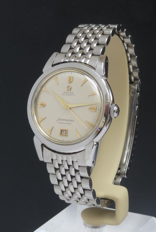 Original Omega Seamaster Bumper Automatic Calendar Mens Vintage Watch C1952