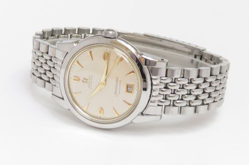 fig 5. Original Omega Seamaster Bumper Automatic Calendar Mens Vintage Watch c1952