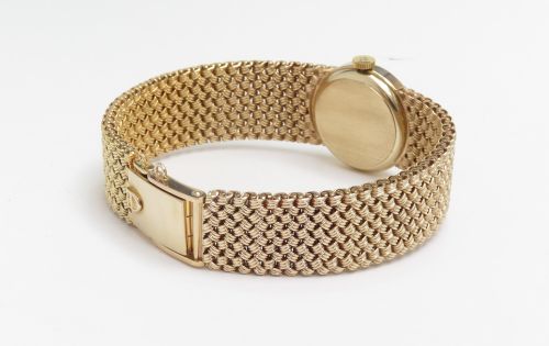 fig 4. Mint Heavy Solid 9ct Gold Rolex Tudor Ladies Cocktail Watch