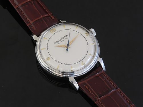 fig 2. Very Rare Jaeger Le-Coultre Calibre 476 Bumper Automatic Mens Vintage Watch c1948