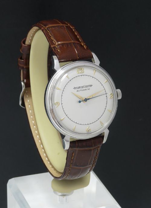 fig 3. Very Rare Jaeger Le-Coultre Calibre 476 Bumper Automatic Mens Vintage Watch c1948