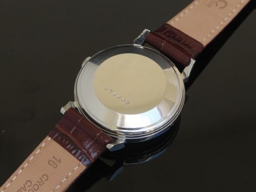 fig 5. Very Rare Jaeger Le-Coultre Calibre 476 Bumper Automatic Mens Vintage Watch c1948