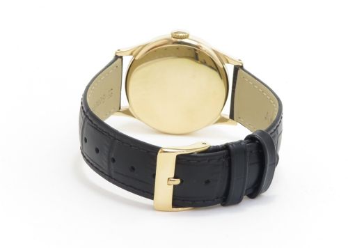 fig 6. Near Mint Original Solid 9ct Gold Omega 30T2 Mens Vintage Watch c1948-49