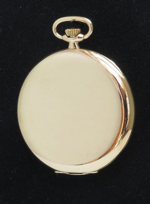 fig 2. Beautiful Solid 9ct Gold Omega Art Deco Pocket Watch c1938