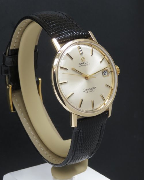 fig 2. Original Solid 9ct Gold Omega Seamaster De Ville c1968