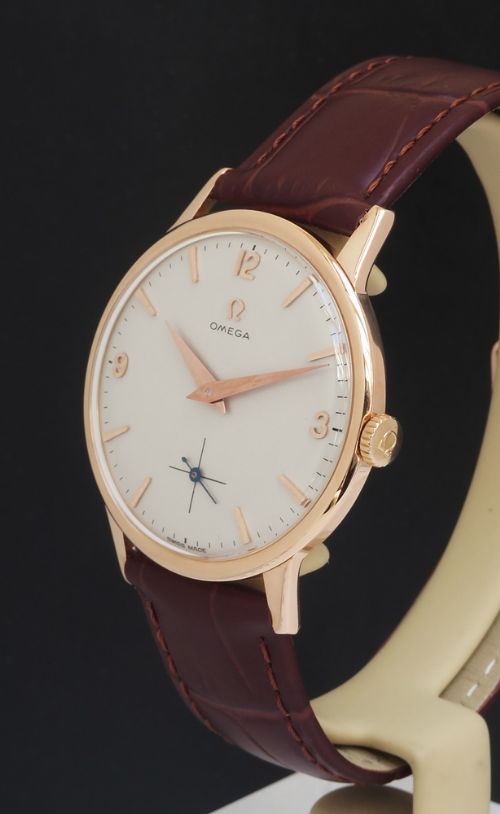 fig 1. Solid 18ct Rose Gold Omega Calibre 269 c1962