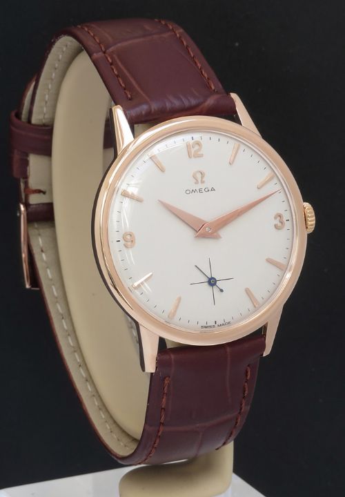 fig 2. Solid 18ct Rose Gold Omega Calibre 269 c1962
