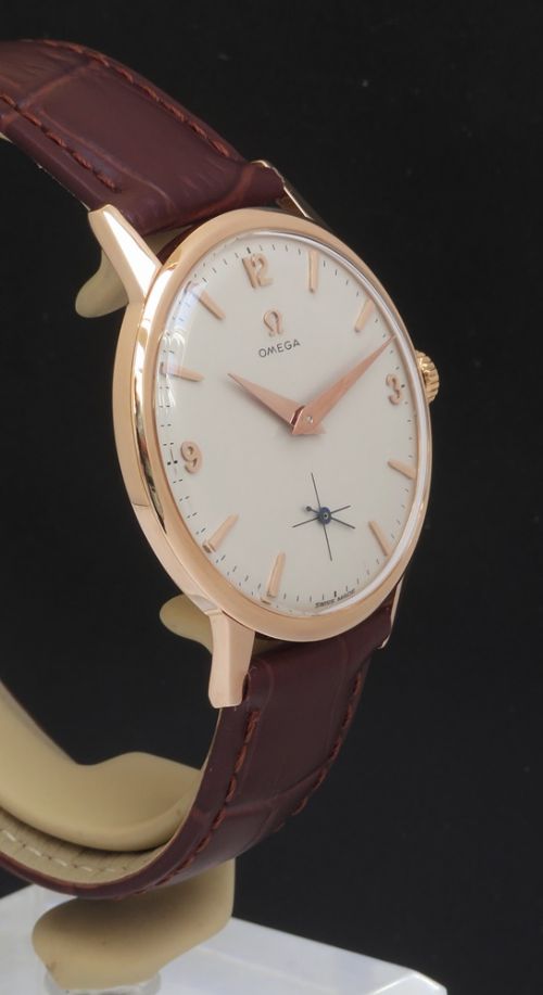 fig 3. Solid 18ct Rose Gold Omega Calibre 269 c1962
