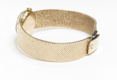 fig 3. Beautiful Solid 9ct Gold Omega Ladies Cocktail Watch c1965