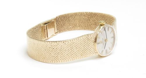 fig 5. Beautiful Solid 9ct Gold Omega Ladies Cocktail Watch c1965