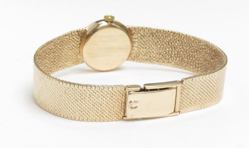 fig 6. Beautiful Solid 9ct Gold Omega Ladies Cocktail Watch c1965