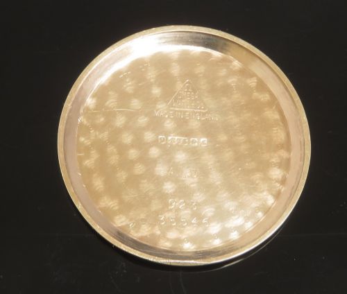 fig 5. Solid 9ct Gold Omega Calibre 267 c1960