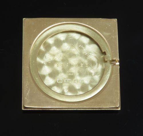 fig 3. Rare Solid 18ct Gold Omega Diamond Set Ladies Watch c1964