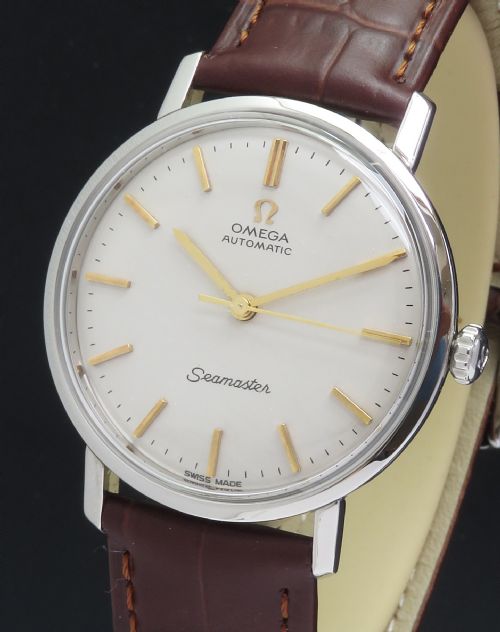 fig 1. Omega Seamaster Automatic Calibre 552 Mens Vintage Watch c1965